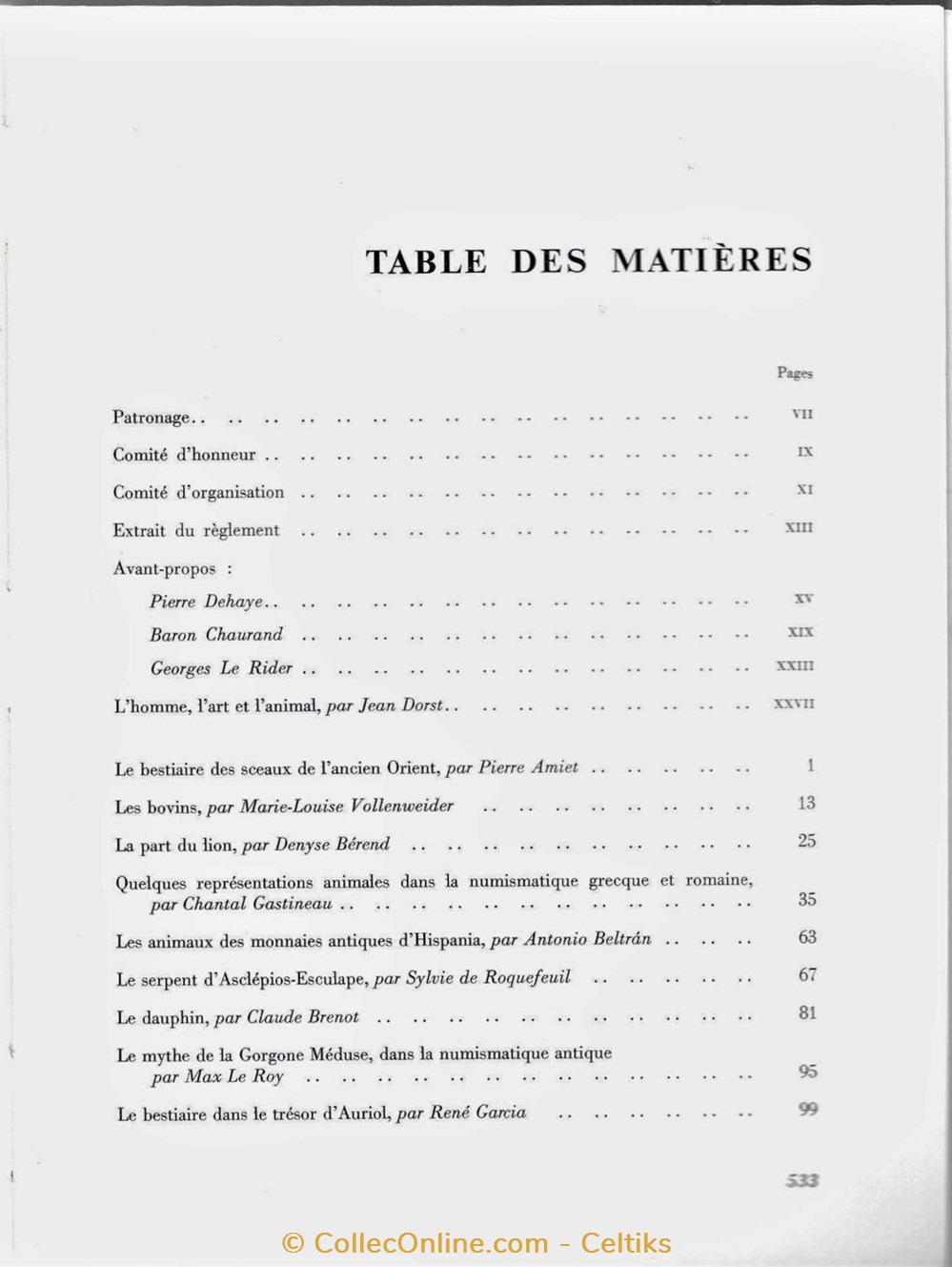 LE BESTIAIRE des monnaies - des sceaux et des médailles 2 livres ouvrages le bestiaire des monnaies des sceaux et des medailles