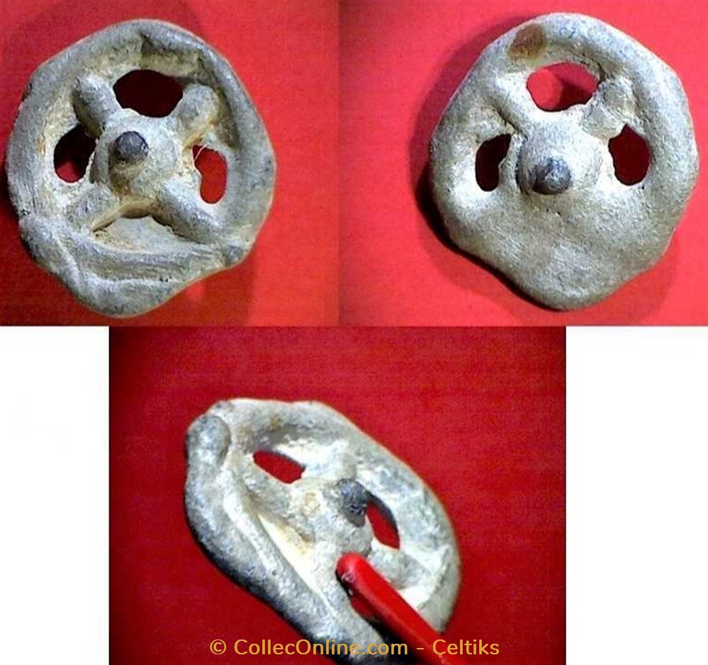 art antiquites archeologie europe rouelle plomb f