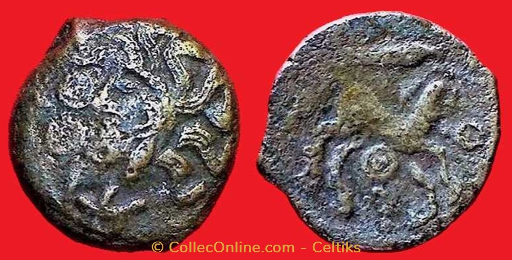 bronze VENEXTOC monnaies antiques a celtes bronze venextoc