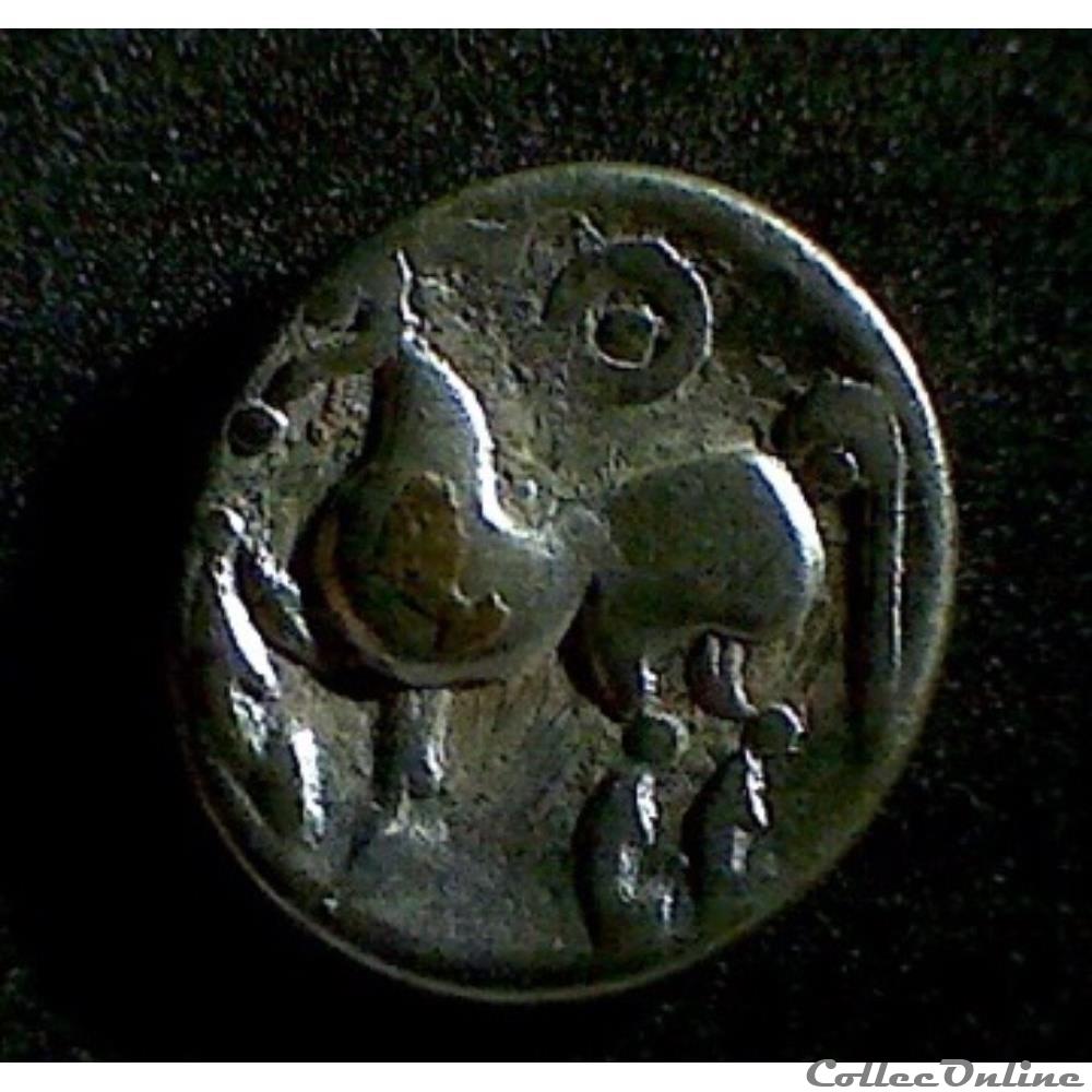 drachme type de KUGELWANGE monnaie antique gauloise drachme type de kugelwange