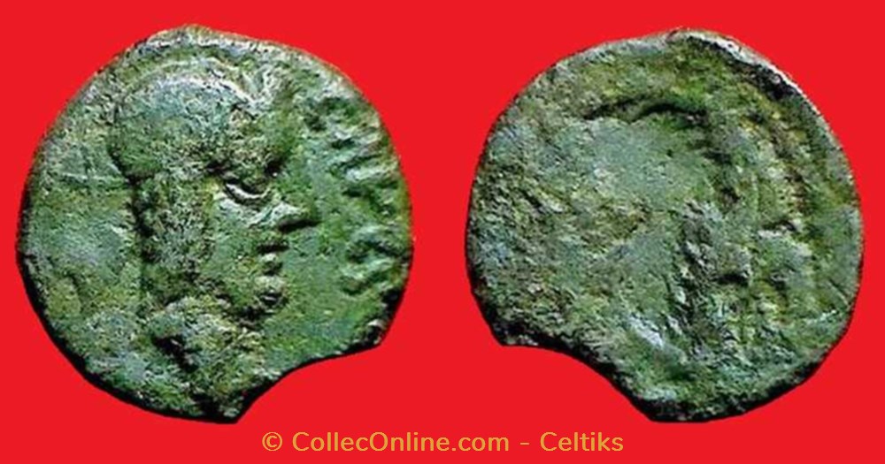 bronze TASGIITIOS monnaies antiques celtes bronze tasgiitios