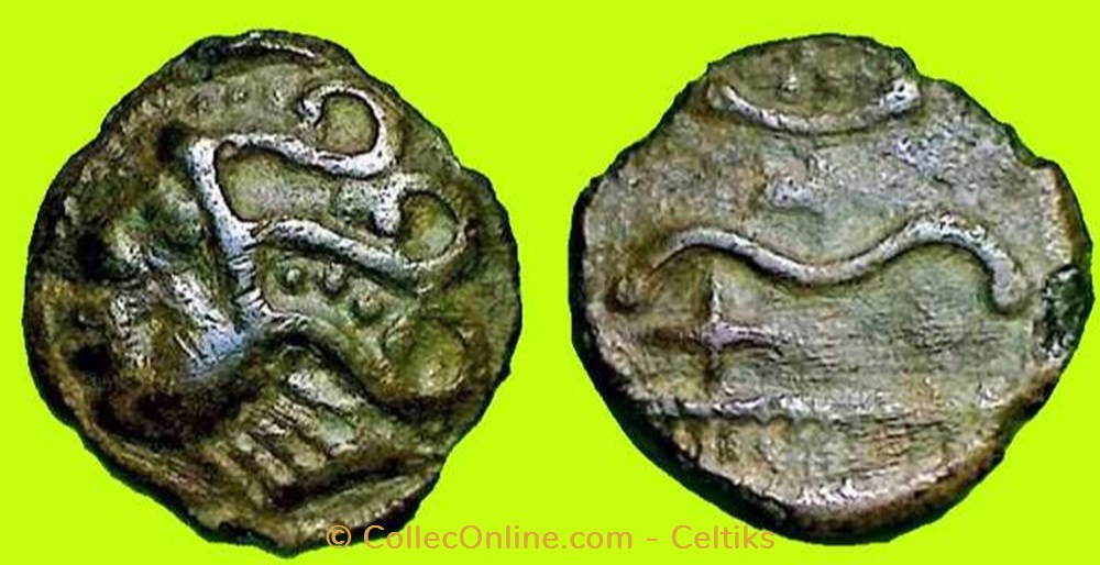 potin aux croisettes monnaies antiques celtes potin aux croisettes