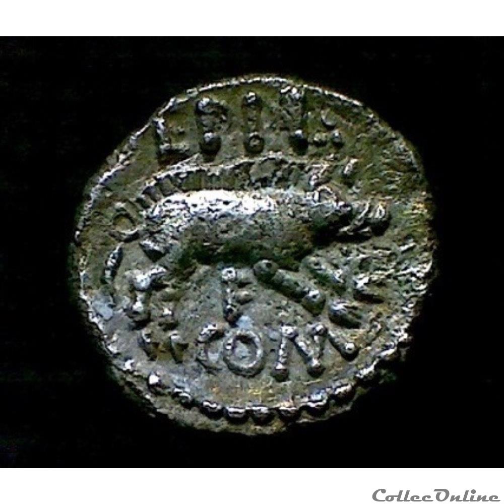 ATREBATES et REGNI denier EPPIL monnaie antique gauloise atrebates et regni denier eppil