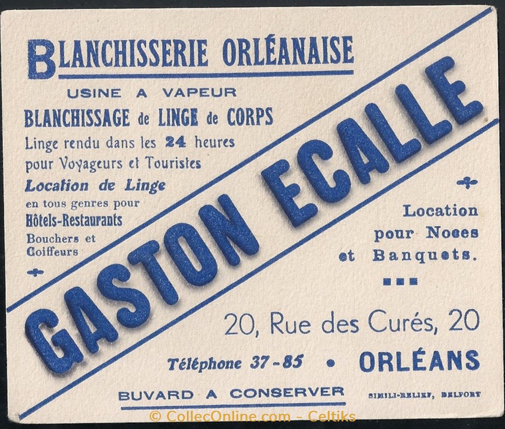 buvard - lessive objets publicitaires buvards buvard lessive