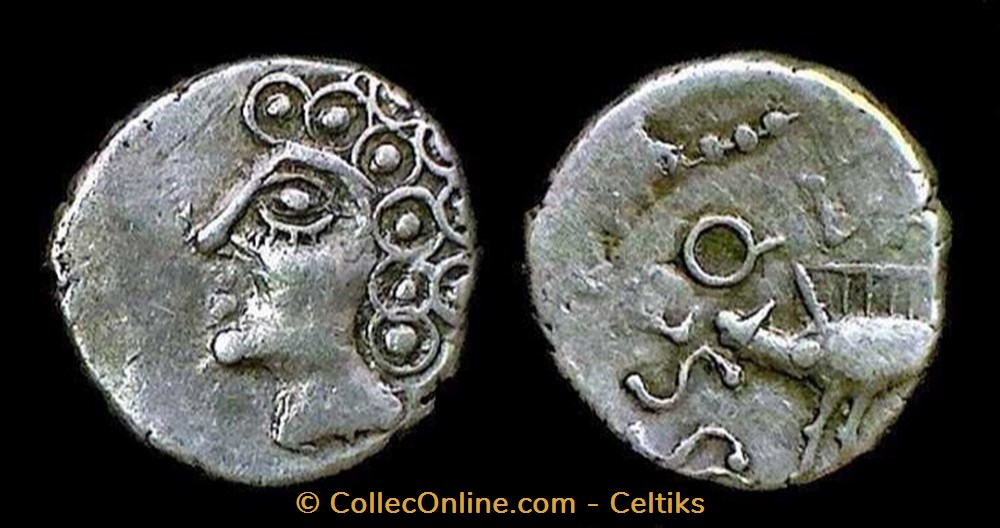denier SEQVANOIOTVOS * monnaies antiques celtes denier seqvanoiotvos