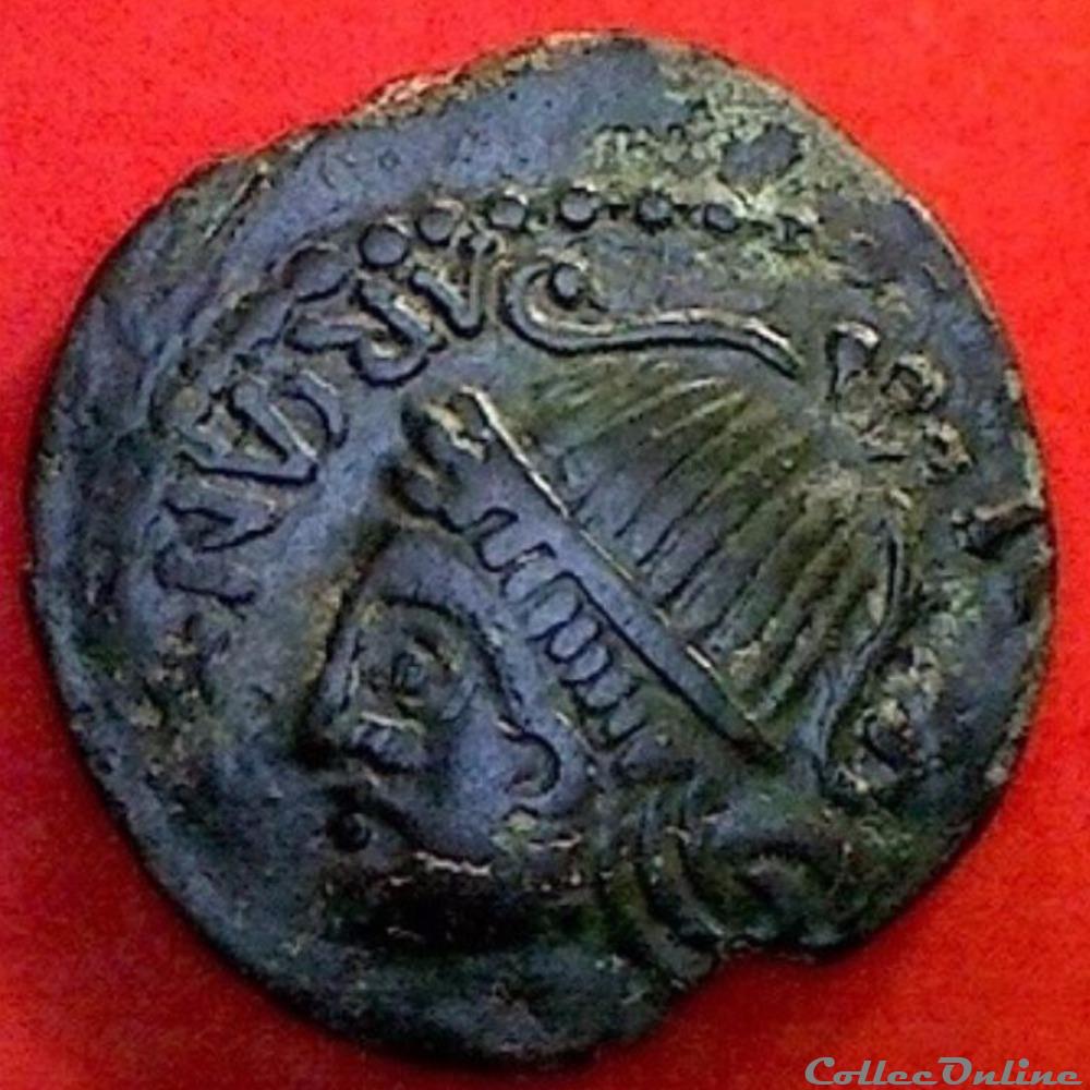 serie 67 DT 574 bronze ROVECA / ARCANTODAN monnaie antique gauloise serie 67 dt 574 bronze roveca arcantodan