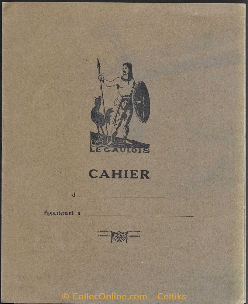protège cahier - LE GAULOIS objets publicitaires cahiers protege cahier le gaulois