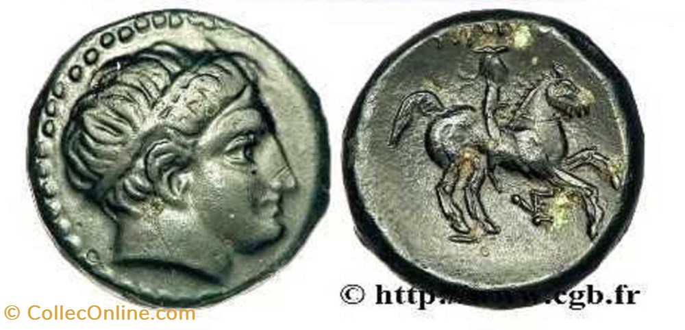 DANUBE - imitation de PHILIPPE II de MACEDOINE monnaies antiques celtes danube imitation de philippe ii de macedoine