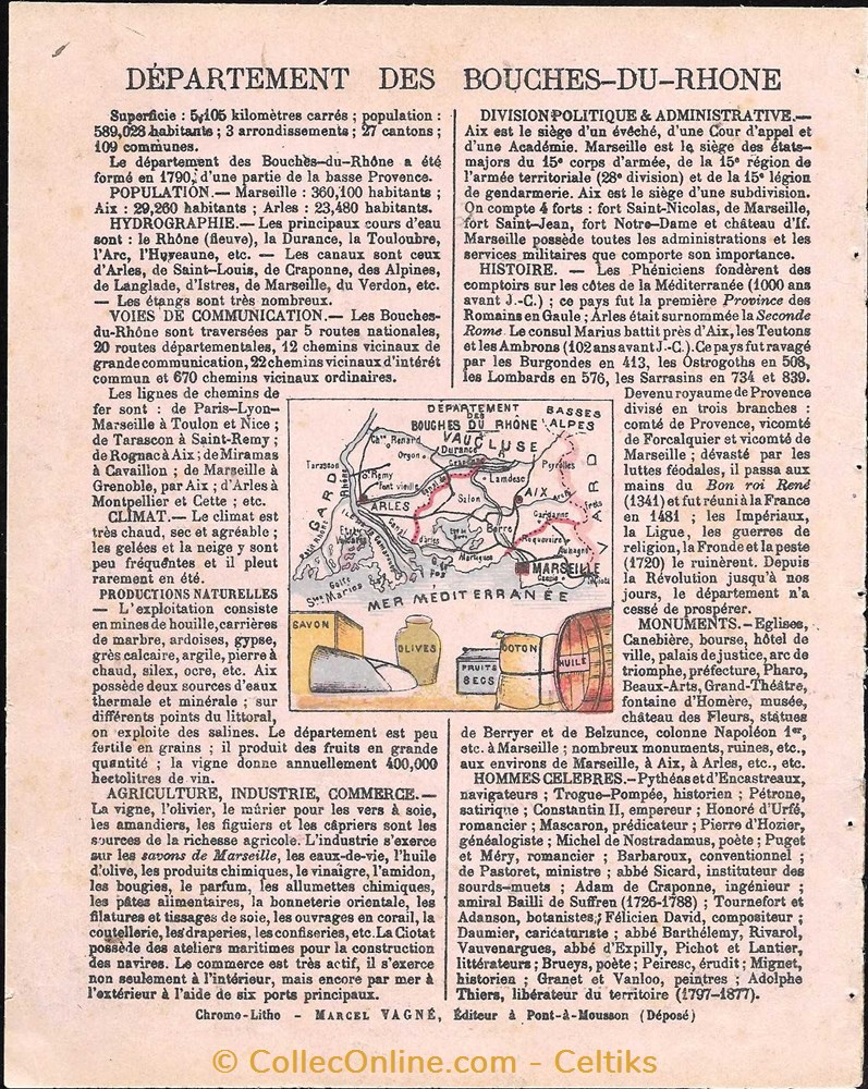 protège cahier - fondation de MARSEILLE documents anciens buvards cahiers illustres protege cahier fondation de marseille