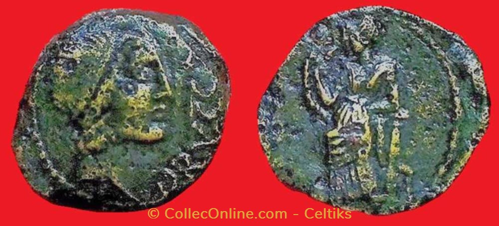 bronze DRVCCA monnaies antiques celtes bronze drvcca