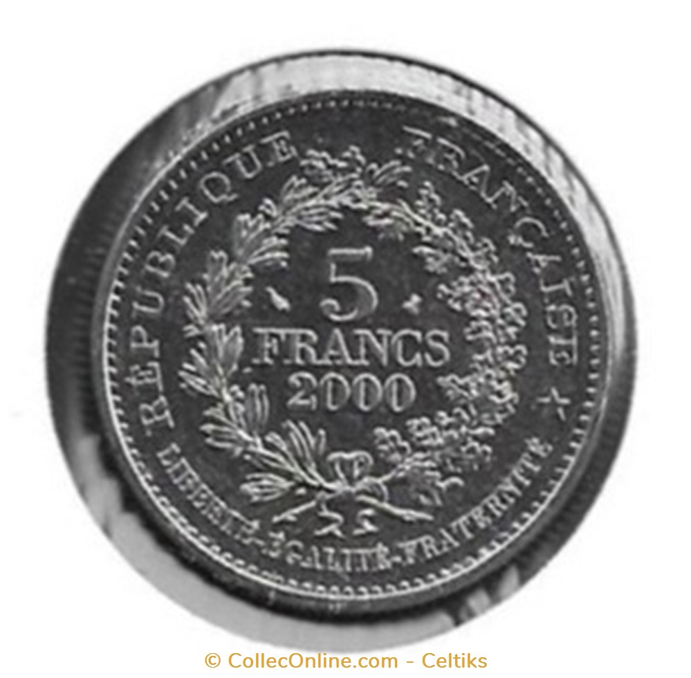 monnaie - 5 francs PARISII monnaies monde france monnaie 5 francs parisii