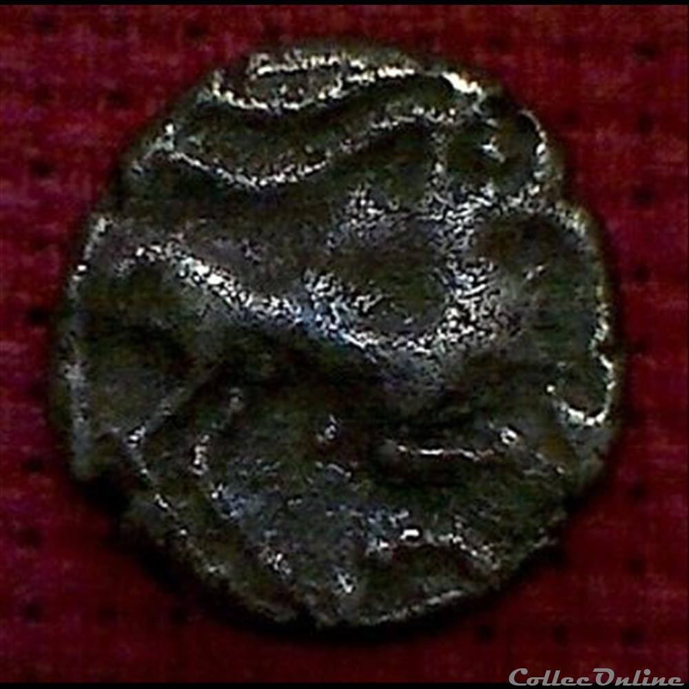 cervidé monnaie antique gauloise cervide