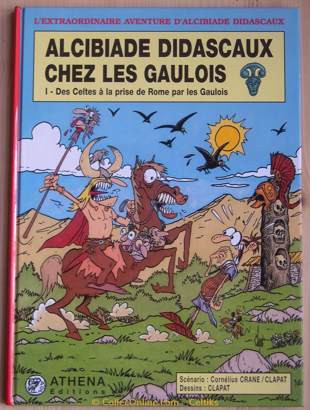 bande dessinée - ALCIBIADE DIDASCAUX chez les gaulois 1 livres bd revues bandes dessinees bande dessinee alcibiade didascaux chez les gaulois 1
