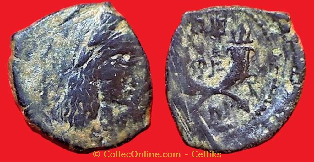 NABATENNES - ARETAS IV PHILOPATRIS monnaies antiques grecques nabatennes aretas iv philopatris