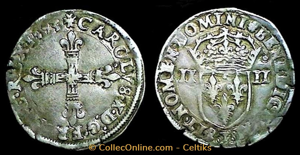 CHARLES X monnaie france royale charles x