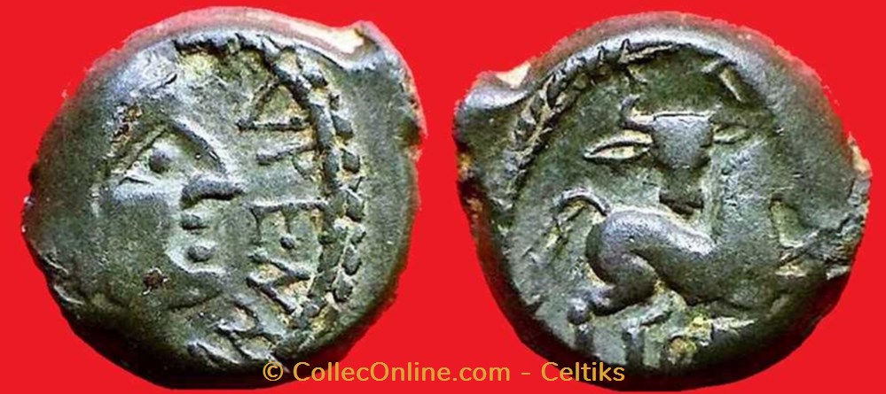 bronze MAVPENNVS monnaies antiques celtes bronze mavpennvs