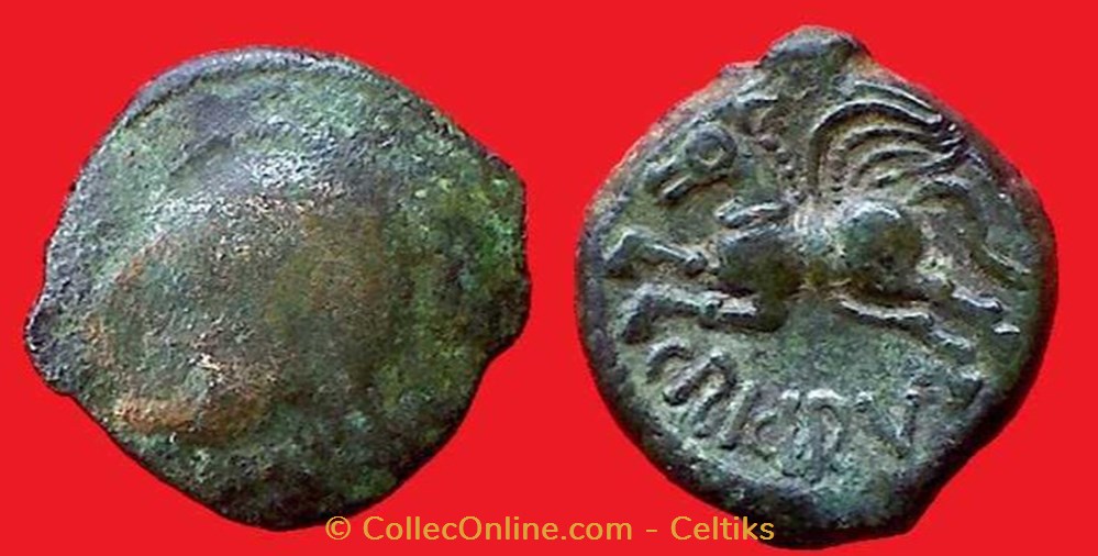 bronze CRICIRV type 2 monnaies antiques a celtes bronze cricirv type 2
