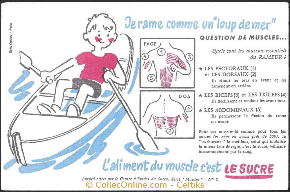 buvard - alimentation sucre 2 objets publicitaires buvards buvard alimentation sucre