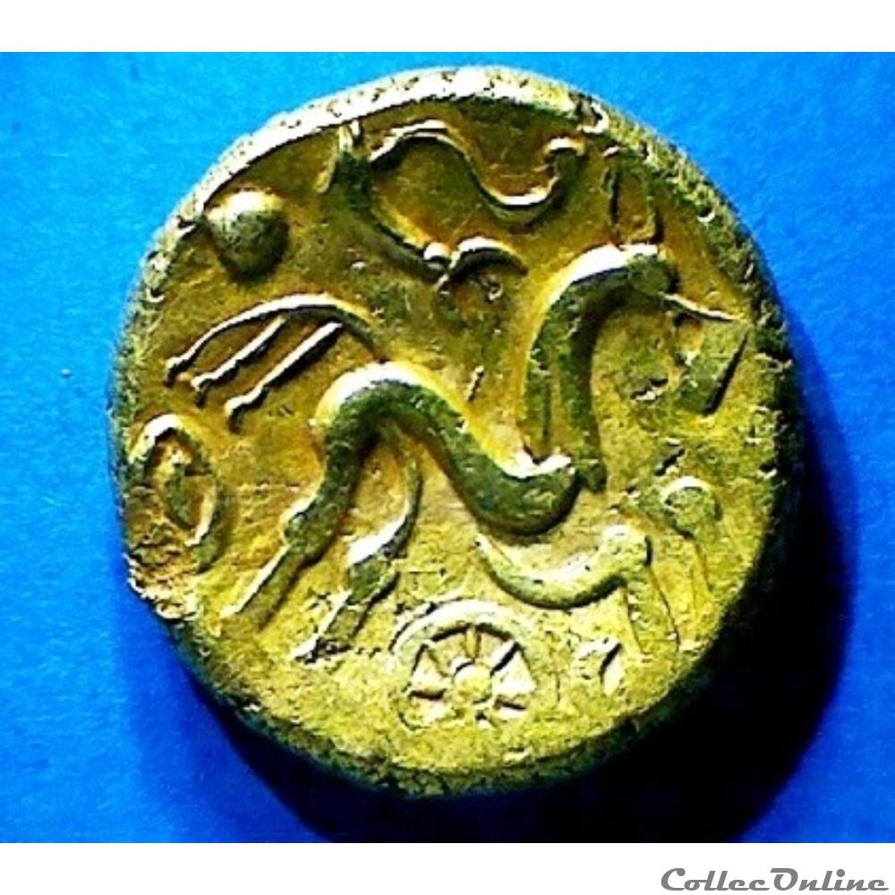 série 26 DT 167 statére à l'oeil monnaie antique gauloise serie 26 dt 167 statere a oeil