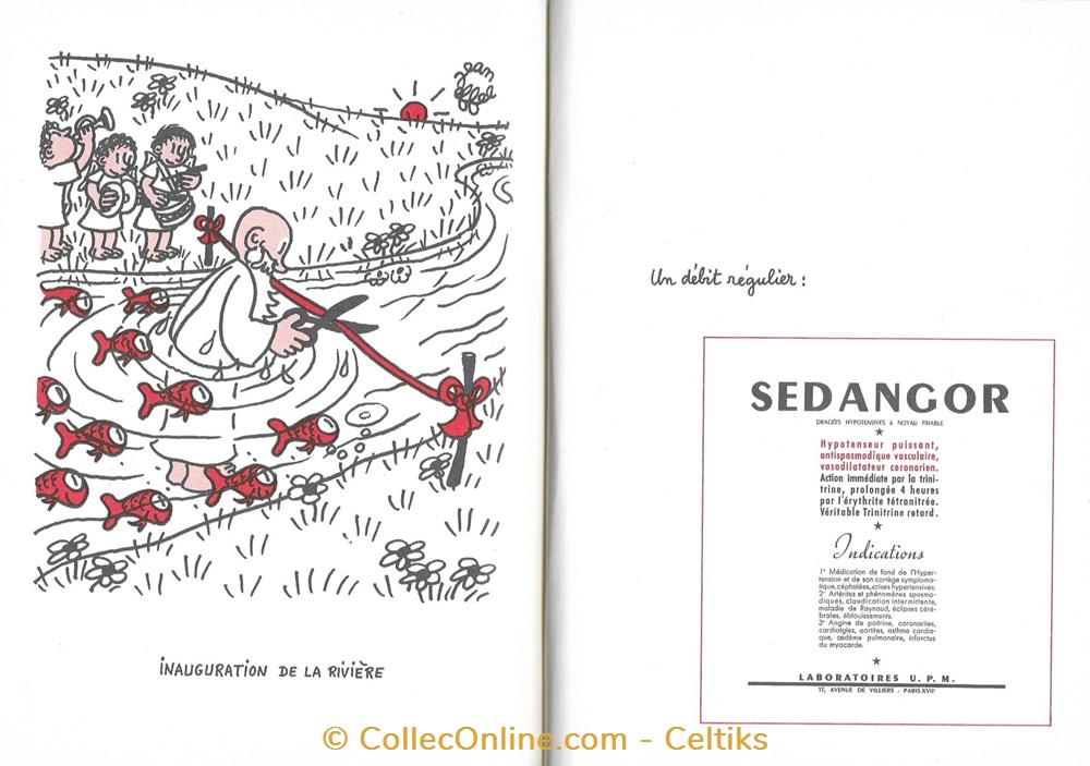 éditions LABO 1955 - JEAN EFFEL la création des animaux 5 science pharmacie editions labo 1955 jean effel la creation des animaux
