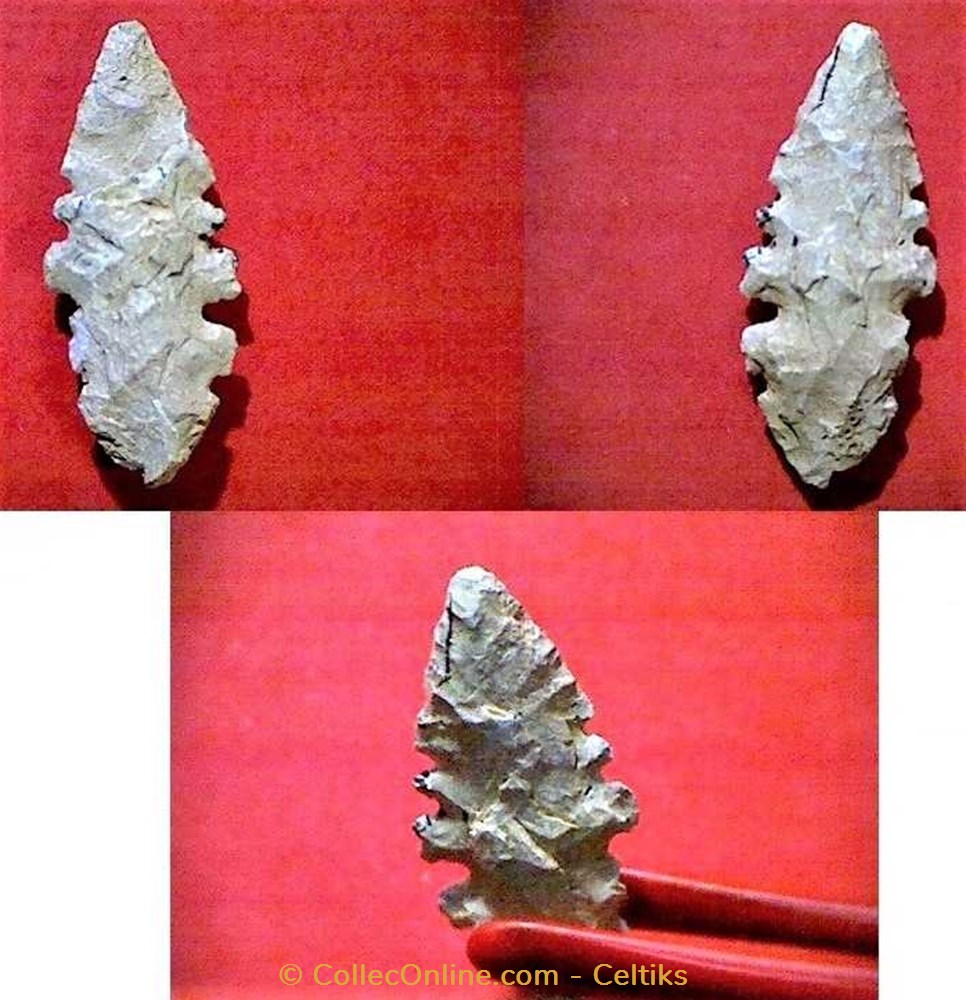 pointe de flèche silex d art antiquites archeologie europe pointe de fleche silex d