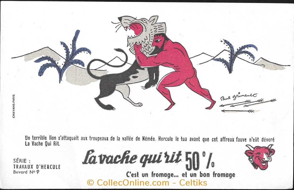 buvard - VACHE QUI RIT a 4 objets publicitaires buvards buvard vache qui rit a