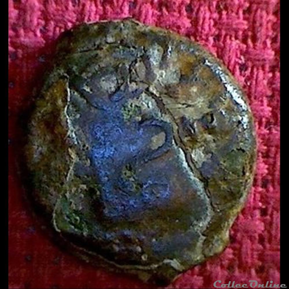 monnaie antique gauloise cervide