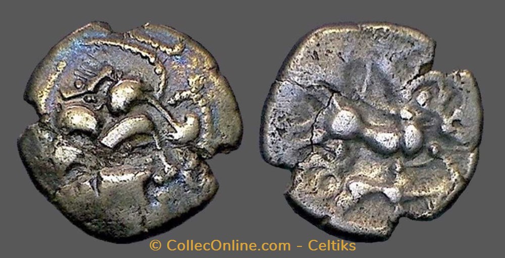 statère au sanglier monnaies antiques celtes statere au sanglier
