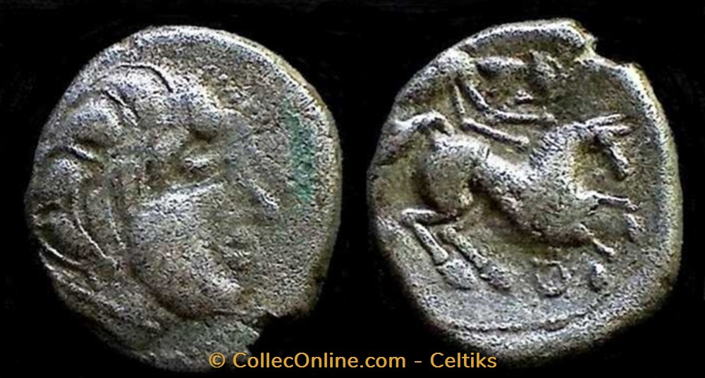 drachme type de SAINT SEURIN monnaies antiques celtes drachme type de saint seurin