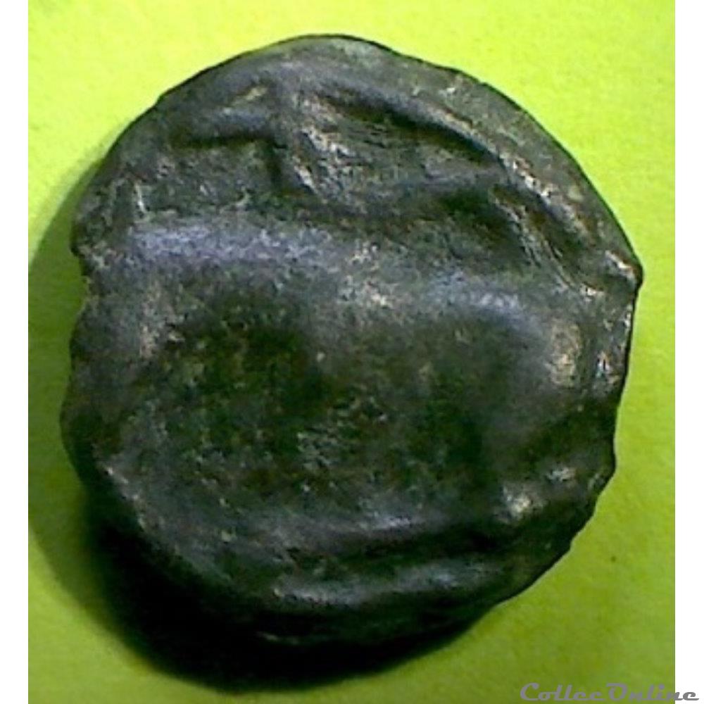 série 1139 potin à la tête diabolique monnaie antique gauloise serie 1139 potin a la tete diabolique