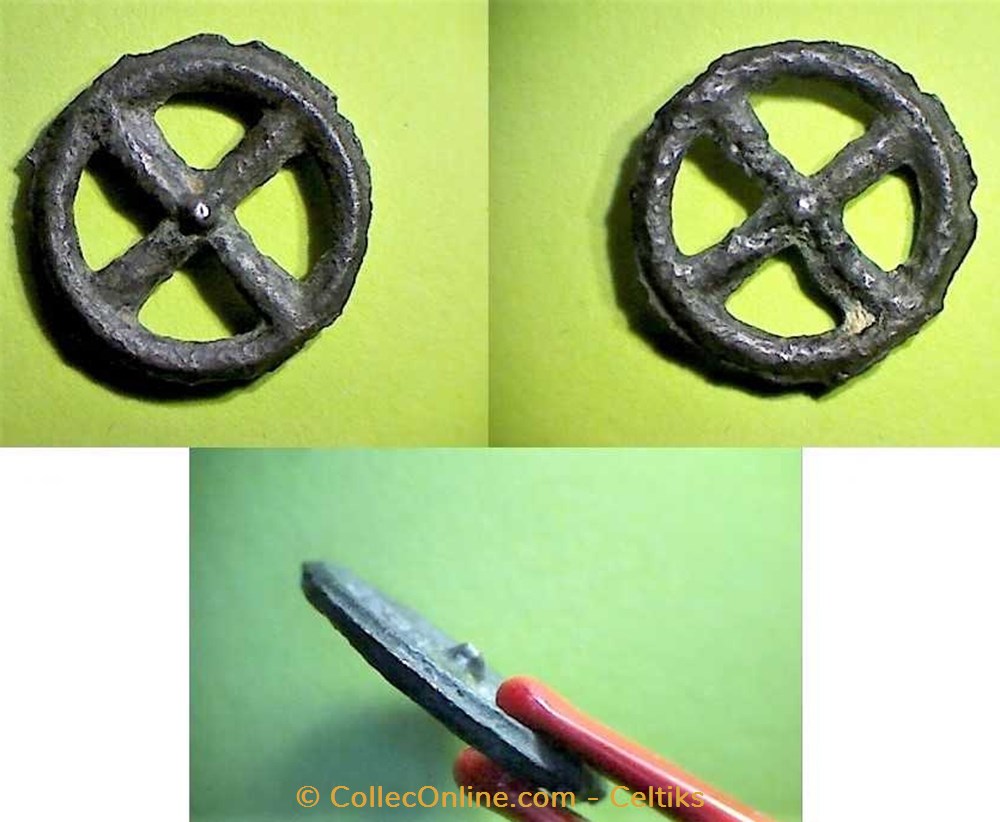 rouelle potin (c) art antiquites archeologie europe rouelle potin c