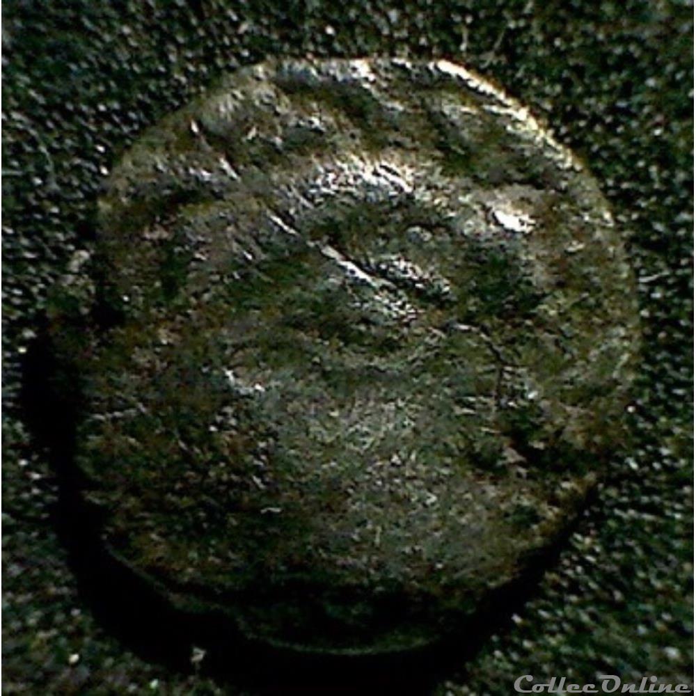 série 1286 DT 3709 var fraction au cheval et au triangle monnaie antique gauloise serie 1286 dt 3709 var fraction au cheval et au triangle