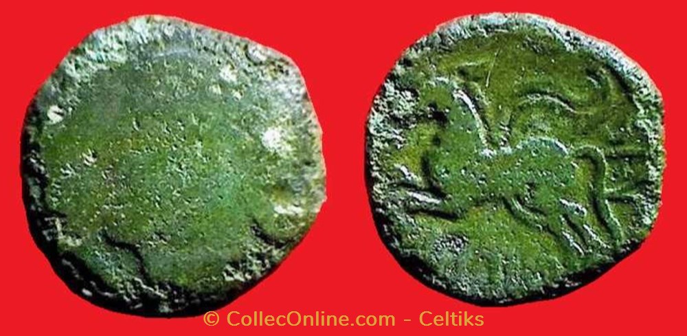 bronze CRICIRONIS monnaies antiques a celtes bronze cricironis