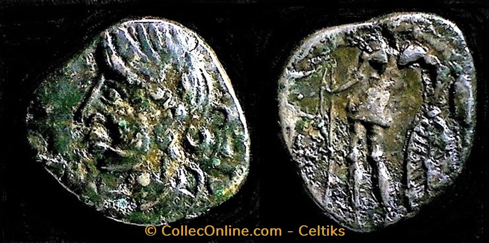 denier VIIPOTAL monnaies antiques celtes denier viipotal