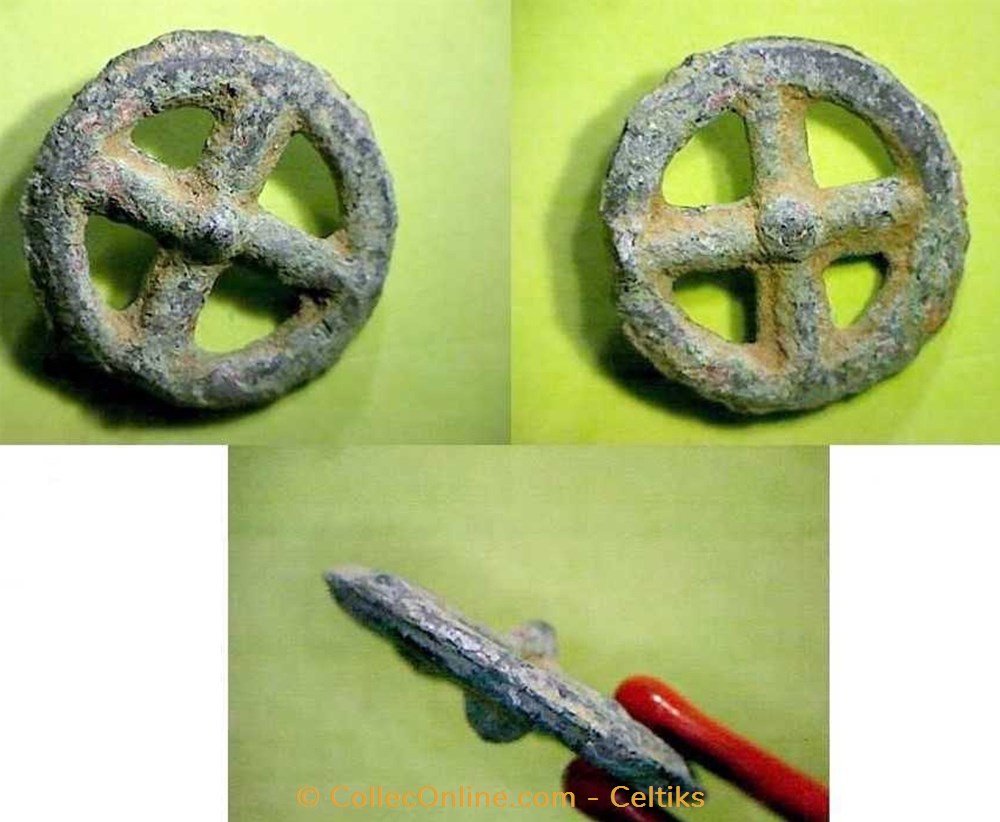 rouelle potin (c) art antiquites archeologie europe rouelle potin c