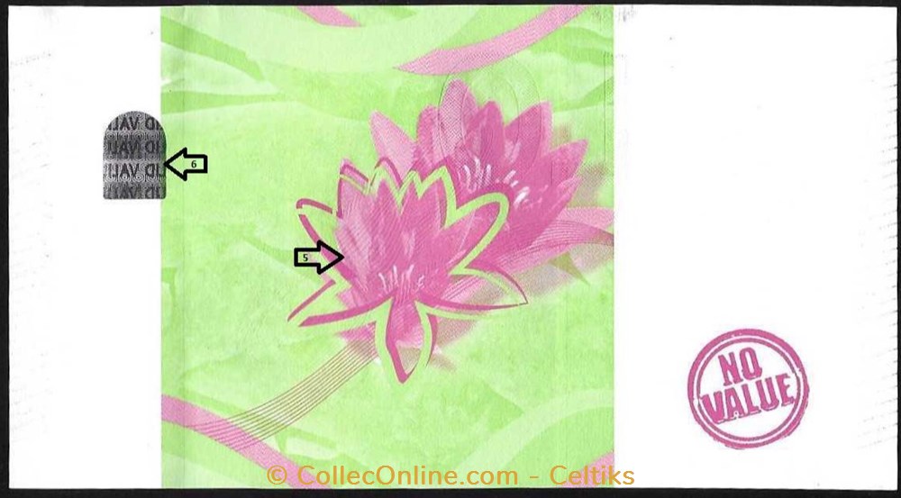 échantillon 50 euros scarabée et fleurs de lotus 3 billets france echantillon 50 euros scarabee et fleurs de lotus