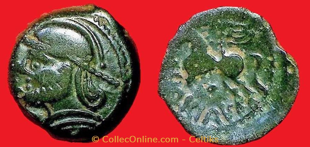 bronze CRICIRV barbu aux esses et annelet type 1 monnaies antiques celtes bronze cricirv barbu aux esses et annelet type 1