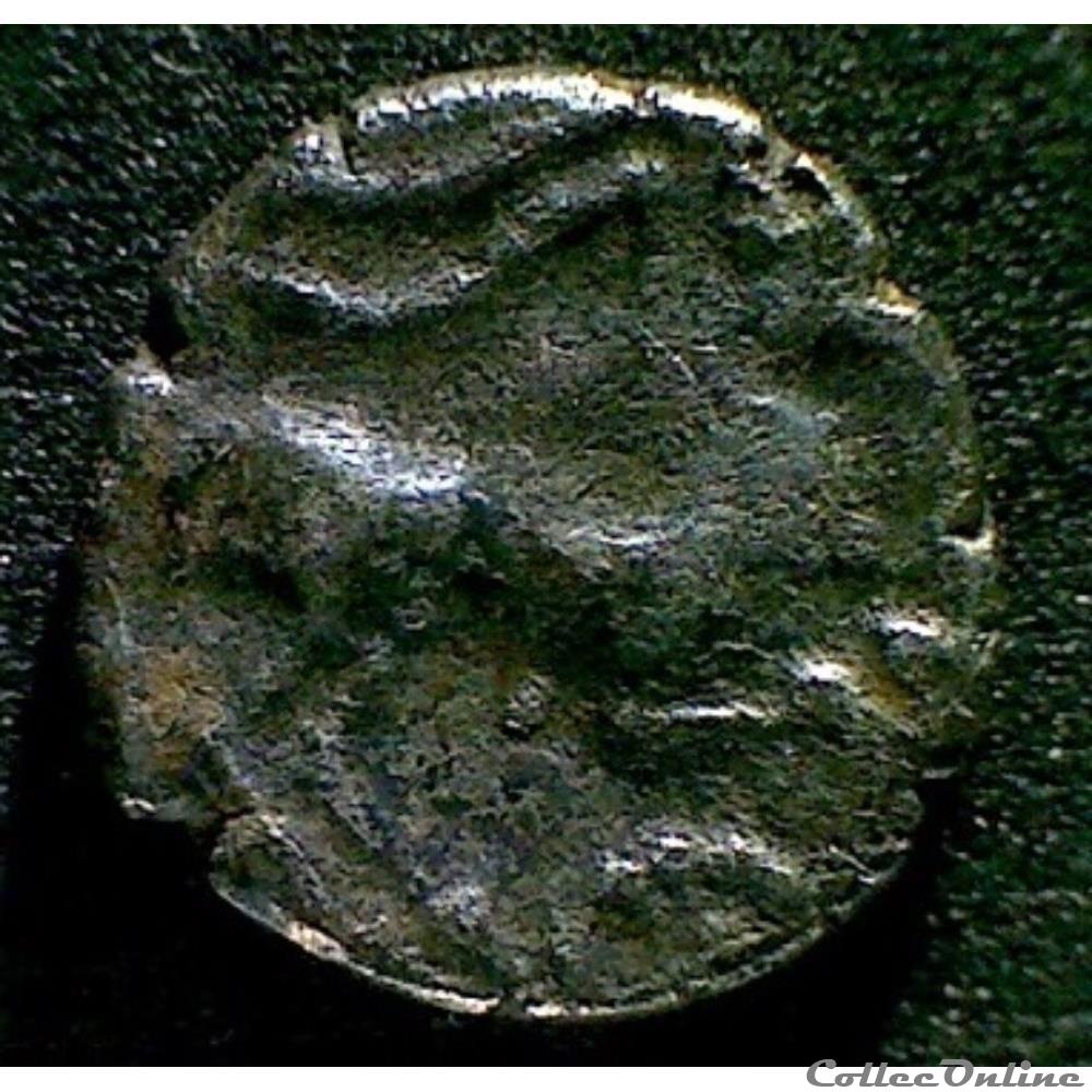 serie 860 DT 3102 drachme au cervidé tête à droite monnaie antique gauloise serie 860 dt 3102 drachme au cervide tete a droite