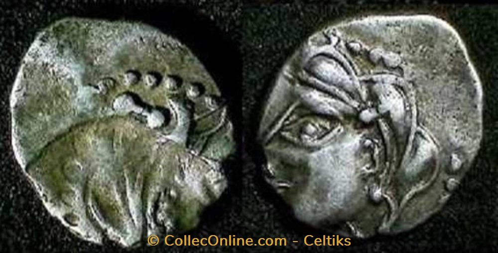 denier au cheval monnaies antiques celtes denier au cheval