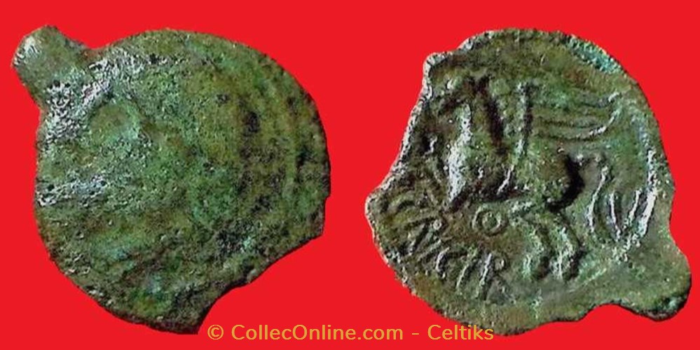 bronze CRICIR V type 2 monnaies antiques a celtes bronze cricir v type 2