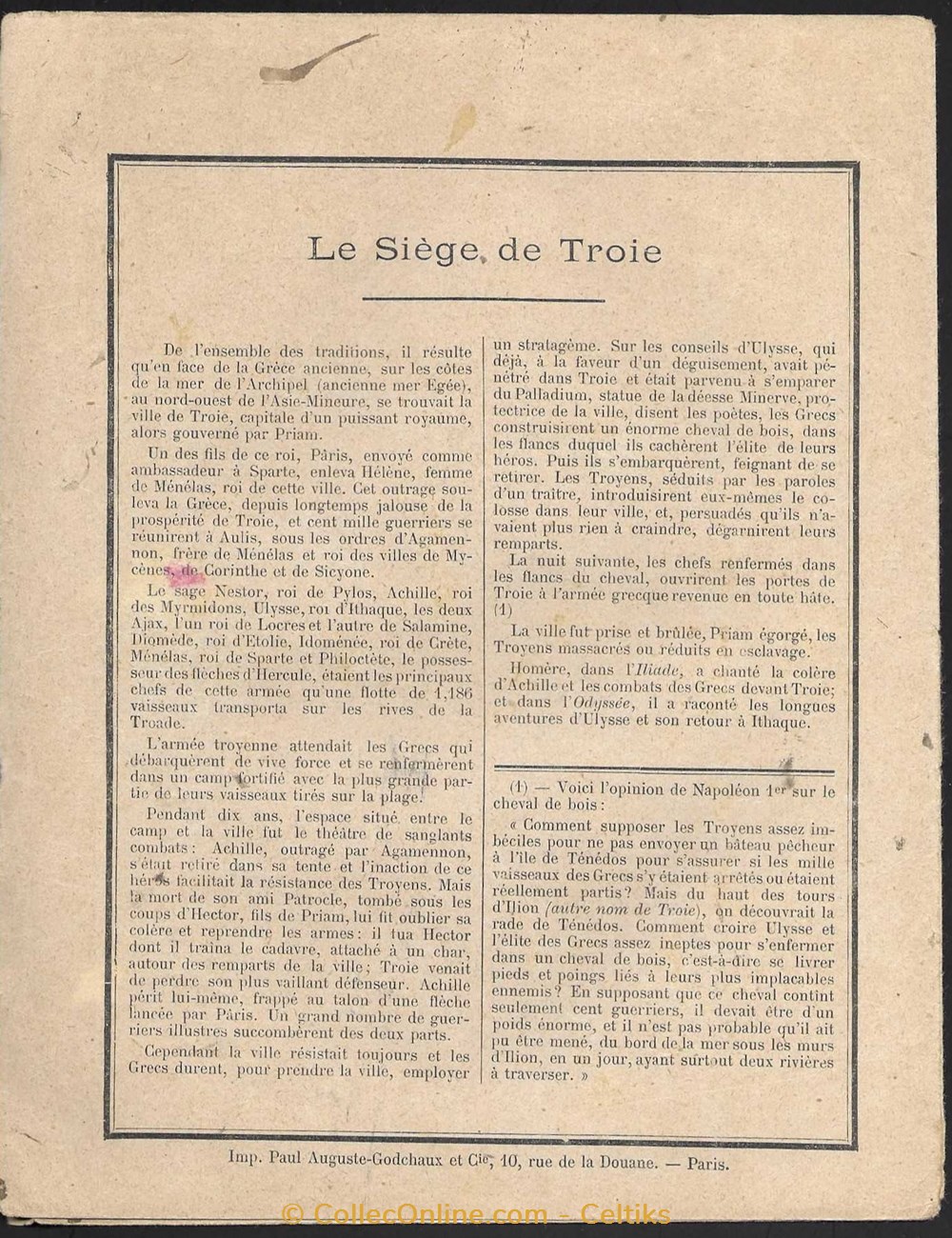 objets publicitaires cahiers protege cahier siege de troie