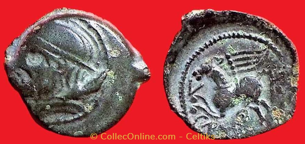bronze CRICIR V type 1 monnaies antiques a celtes bronze cricir v type 1