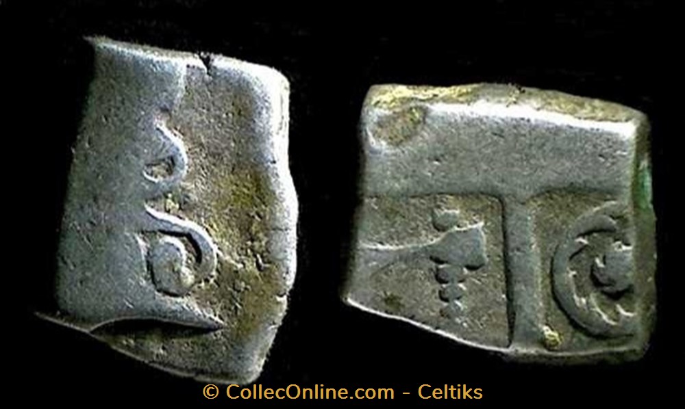 drachme au style flamboyant monnaies antiques celtes drachme au style flamboyant