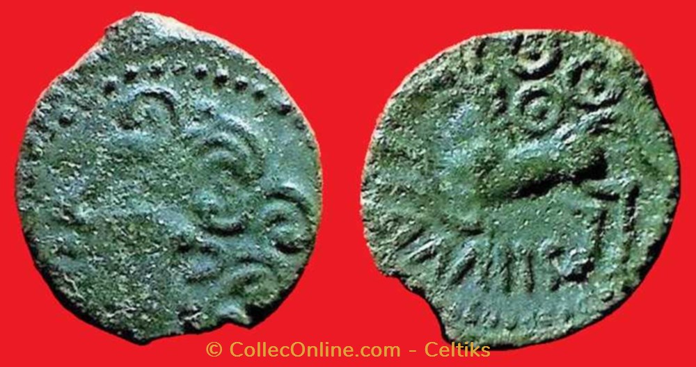 bronze SIIVNI monnaies antiques a celtes bronze siivni