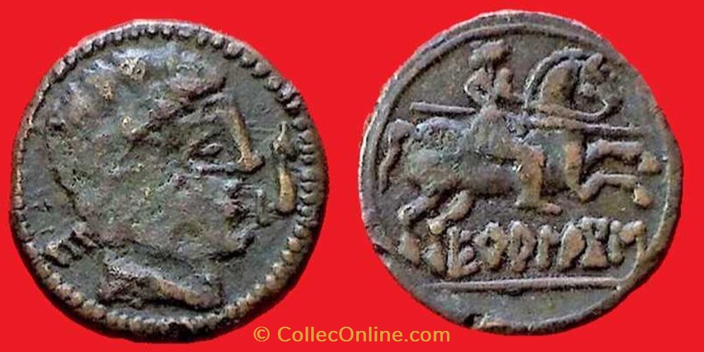 monnaies antiques celtes ekualakos as de bronze au cavalier