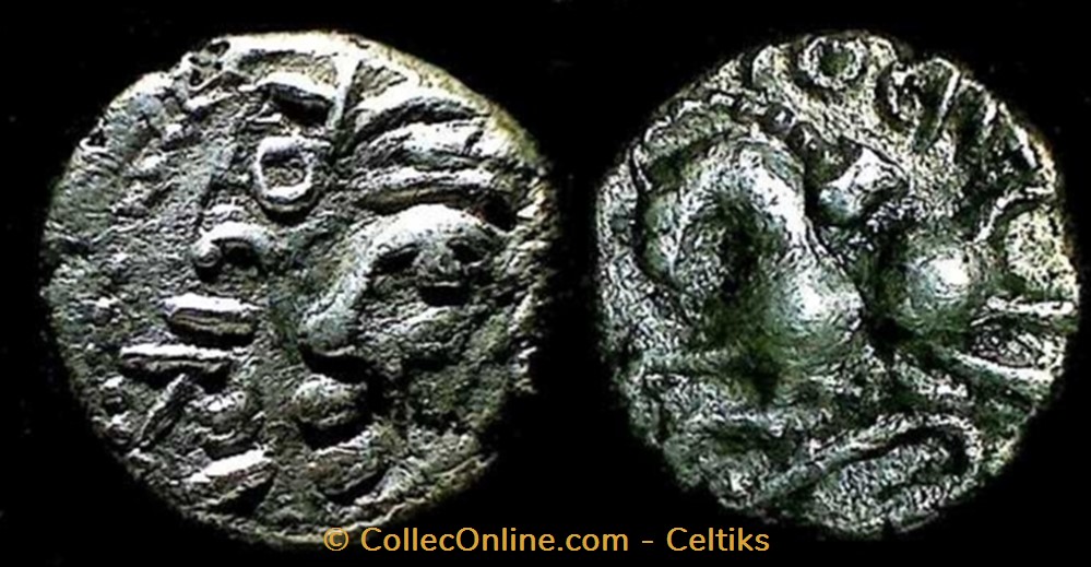 denier TOGIRIX monnaies antiques a celtes denier togirix