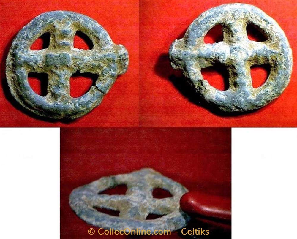 art antiquites archeologie europe rouelle plomb b