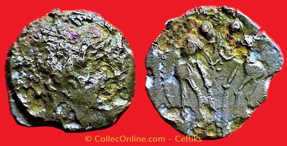 bronze KARIOA monnaies antiques celtes bronze karioa