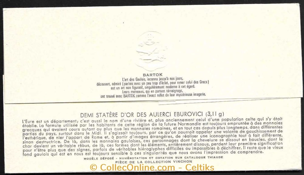 timbres europe france enveloppe monnaie gauloise