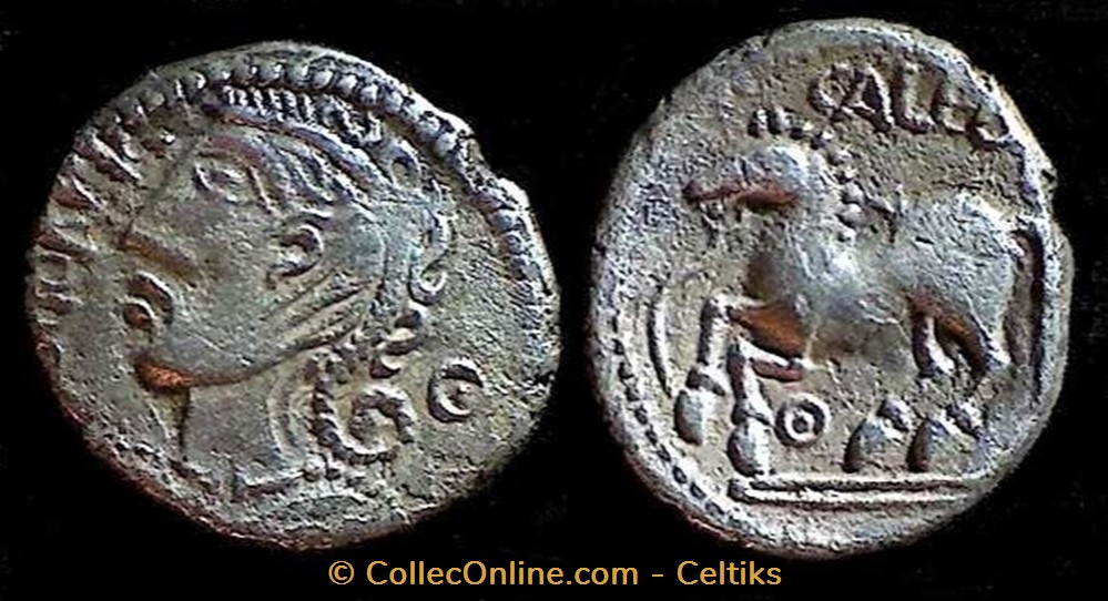 denier SENODON / CALEDV monnaies antiques celtes denier senodon caledv